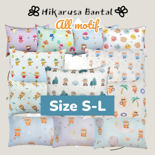 HIKARUSA BANTAL WINTER BAYI BANTAL KEPALA TENCEL HIKARU