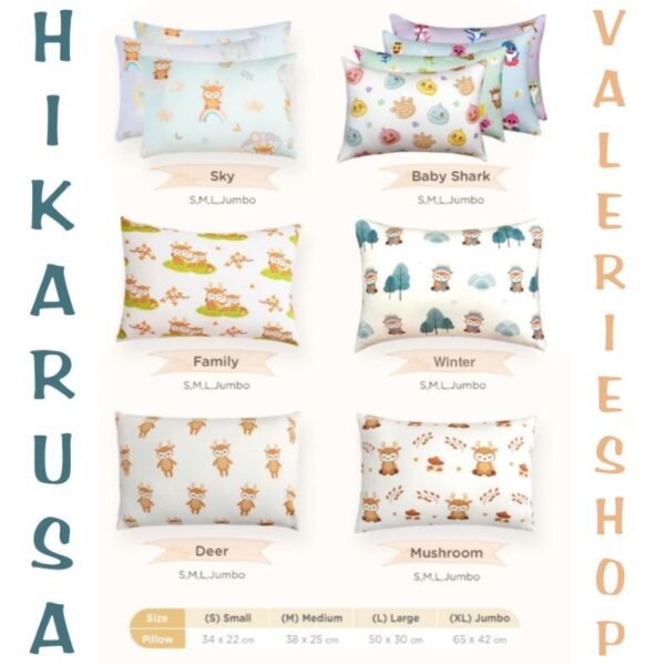 HIKARUSA BANTAL WINTER BAYI BANTAL KEPALA TENCEL HIKARU