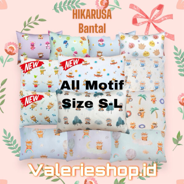 HIKARUSA BANTAL WINTER BAYI BANTAL KEPALA TENCEL HIKARU