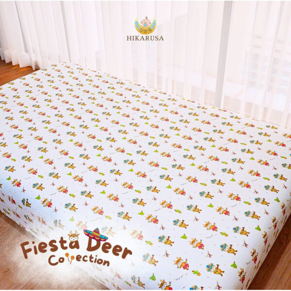 HIKARUSA BED SHEET HIKARU SPREI KASUR BAYI 90X200X30CM 120X200X30CM