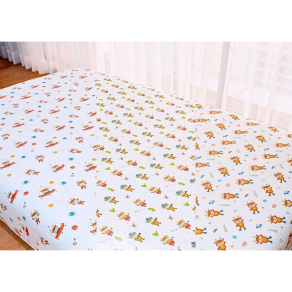 HIKARUSA BED SHEET HIKARU SPREI KASUR BAYI 90X200X30CM 120X200X30CM