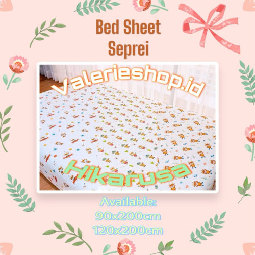 HIKARUSA BED SHEET HIKARU SPREI KASUR BAYI 90X200X30CM 120X200X30CM