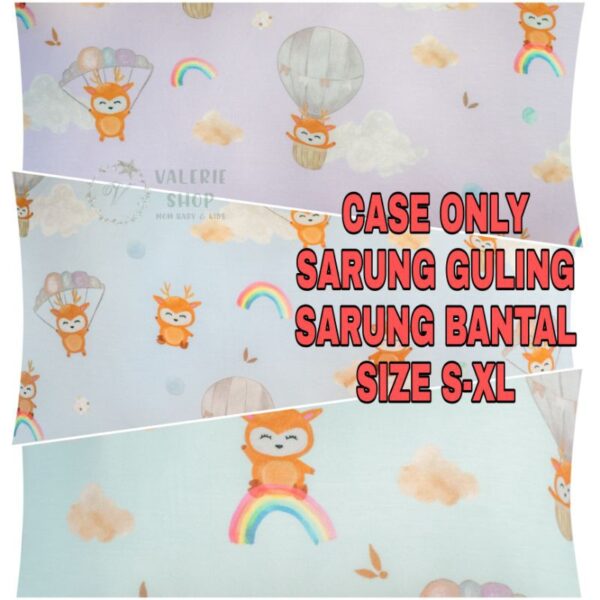 HIKARUSA SARUNG GULING SARUNG BANTAL S-Adult SKY DEER HIKARU CASE SARUNG HIKARUSA