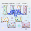 HIKARUSA X BABY SHARK CASE SARUNG BANTAL SARUNG GULING BANTAL GULING BAYI TENCEL MODAL HIKARUSA