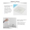 Holder Tempel Botol Sabun Daya Tempel Kuat Dinding Tempel Waterproof 1015