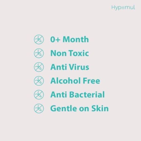 Hypomul Natural Sanitising Solution / Hypomul Sanitzing water sanitizer 100ml 500ml mirip acquassimo