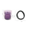 Ikat rambut nylon 50pcs / karet rambut kemasan toples