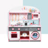 JAPANESE PINK WOODEN KITCHEN - WOODEN TOYS