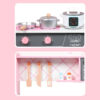 JAPANESE PINK WOODEN KITCHEN - WOODEN TOYS
