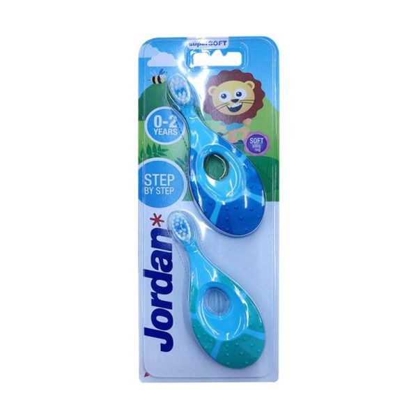 Jordan Baby Toothbrush Girl Sikat Gigi Bayi Step 1 step 2 step 3