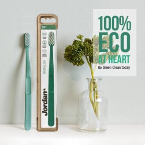 Jordan green clean soft eco friendly classic soft target white soft sikat gigi dewasa classic hard classic medium