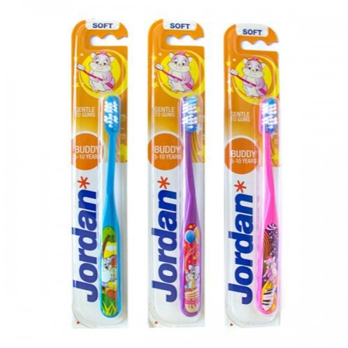 Jordan Step 2 Boys Baby Toothbrush Sikat Gigi Bayi [3-5 Y/ 2 pcs]