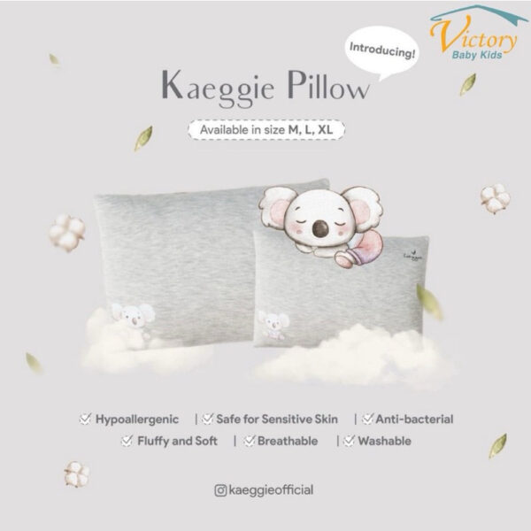 Kaeggie Signature Huggie Pillow Bantal Guling Organic Bamboo Kaeggie macaron Series