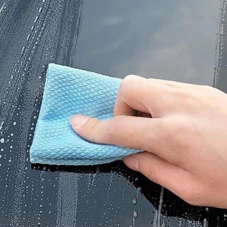 Kain Lap Kaca Mobil  Kain Lap Piring Dapur Hand Towel  Kain Lap Scale Fish Anti Minyak Serbaguna Anti lengket lap serbaguna scale fish original