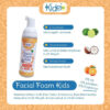 Kidei Facial Foam 60ml Sabun Cuci muka anak Face wash