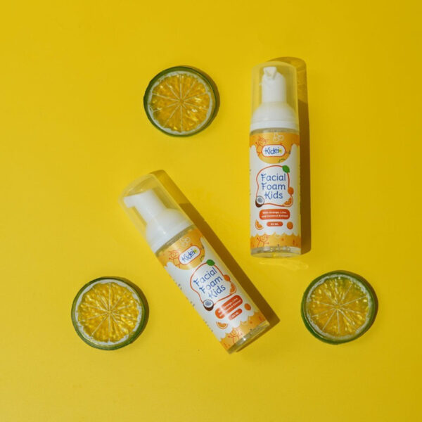 Kidei Facial Foam 60ml Sabun Cuci muka anak Face wash