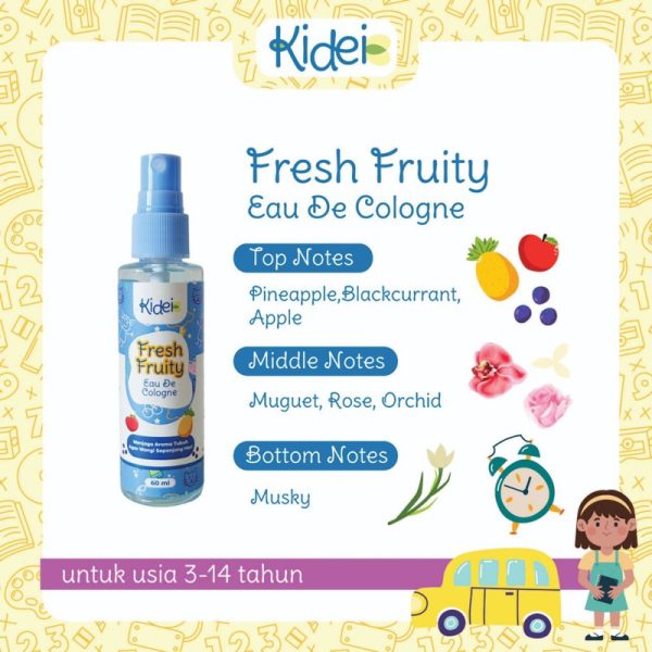 KIDEI Fresh Fruity Eau De Cologne  / Parfum Anak