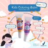 Kidei Kids Coloring Lip Balm - Pelembab Bibir Anak Lipbalm anak