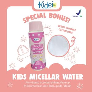 KIDEI Kids Micellar Water 100ml - Micelar Water Khusus Untuk Anak Kulit Sesitive