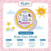 KIDEI Kids Oat Mask 35gr / Masker Wajah Anak Masker muka Anak face Mask