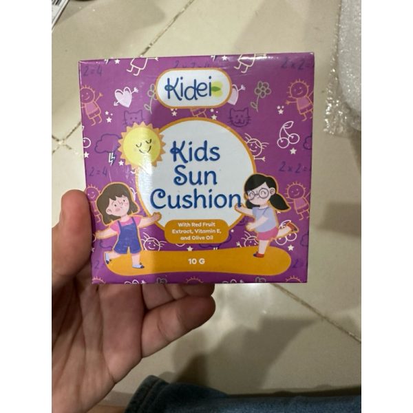 Kidei Kids Sun Cushion 10g - Cushion Foundation Bedak Anak Dengan UV Filter