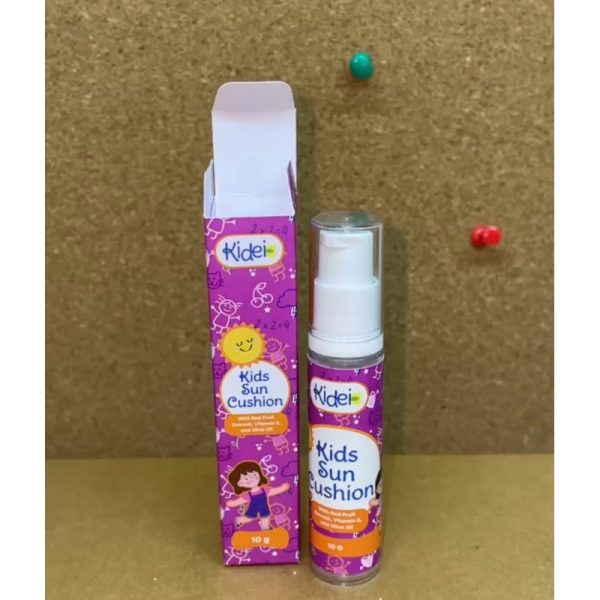Kidei Kids Sun Cushion 10g - Cushion Foundation Bedak Anak Dengan UV Filter