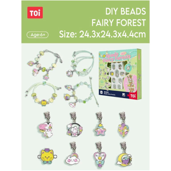 KKV- DIY Beads - Fantasy Castle - Cute Animal - Rainbow Park - Colorful candy Land 3in1 Beauty set