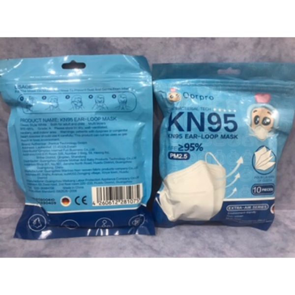 KN95 3M 9501+ Masker SEKALI PAKAI ECERAN
