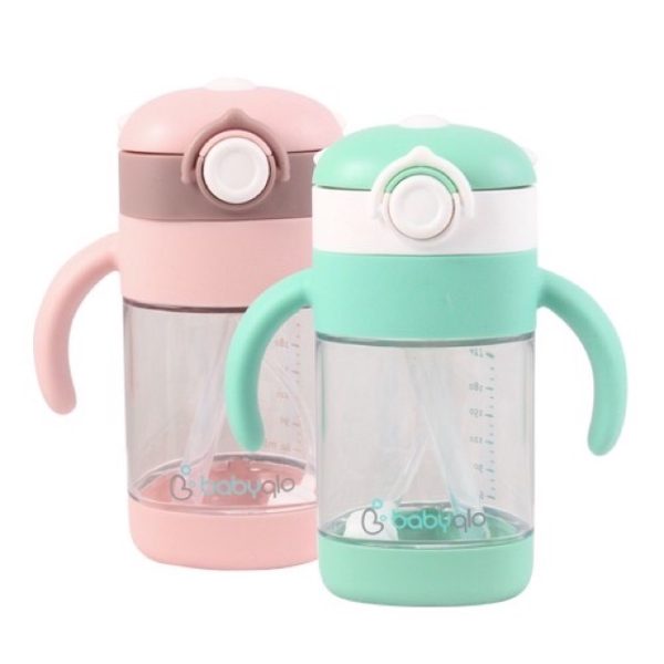 Koala Baby Straw Cup With Handle BQ 7004  b box tritan sippy cup babyqlo