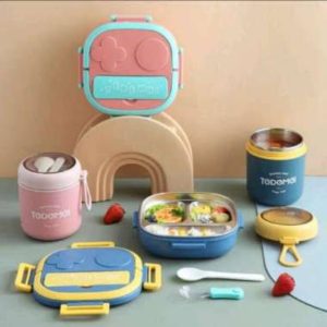 kotak makan lego stainless 304 lunch box anak 500ml tedemei lunch box termos sup thermos soup tedemei