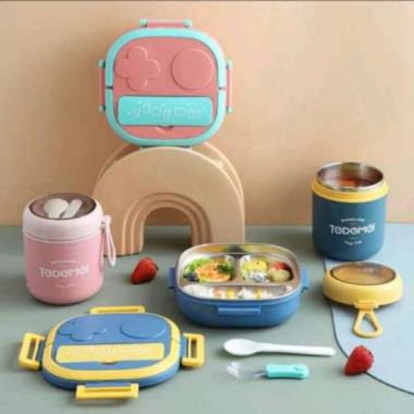 kotak makan lego stainless 304 lunch box anak 500ml tedemei lunch box termos sup thermos soup tedemei