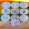 Kotak Makan Stainless Steel 2 Sekat Kuromi Melody Cinnamoroll Cars Spiderman | Lunch Box 2 Sekat Anti Bocor sanrio