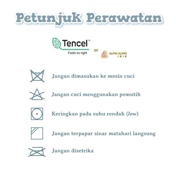 KUMA KUMA - Bantal Guling Tencel New Arrival Pattern (Ukuran | Bantal Guling Rillakkuma / Guling Bayi / Bantal Guling Anak Hikarusa