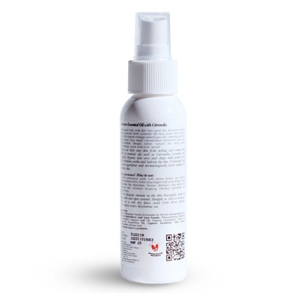 Kuntoem Essential Oil with Citronella 100ml Mosquito Spray anti nyamuk