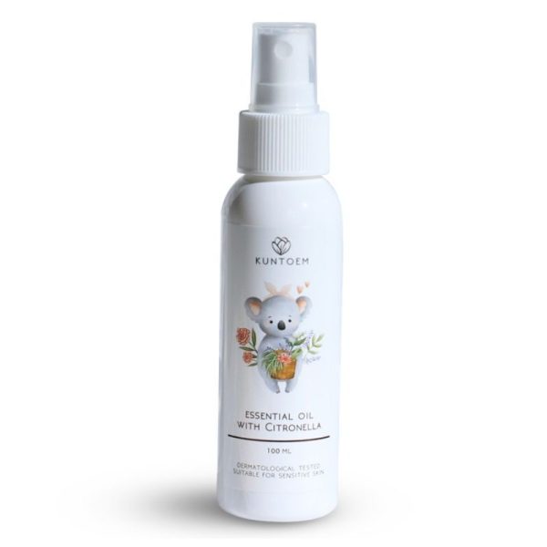 Kuntoem Essential Oil with Citronella 100ml Mosquito Spray anti nyamuk