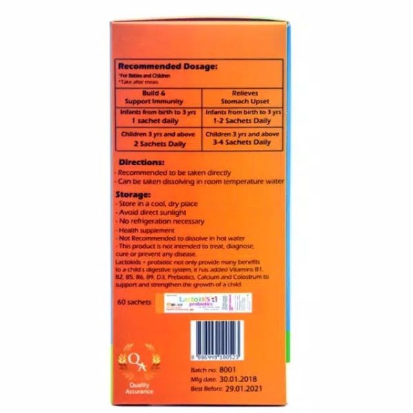 Lactokids Probiotic For Grow and Immunity / per sachet mirip lacto B Lacto kids probiotik anak liprolac lactofit