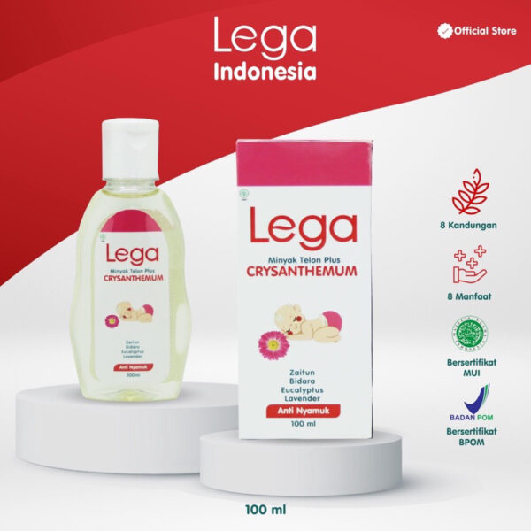 LEGA Minyak Telon Plus Varian Rose, Acacia, dan Aster 70ml