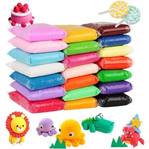 Light Clay Doh Mainan Anak isi 12 pcs Edukasi Lilin Malam Slime
