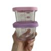 Little Dimple Baby Food Container with Silicone Lid 160ml