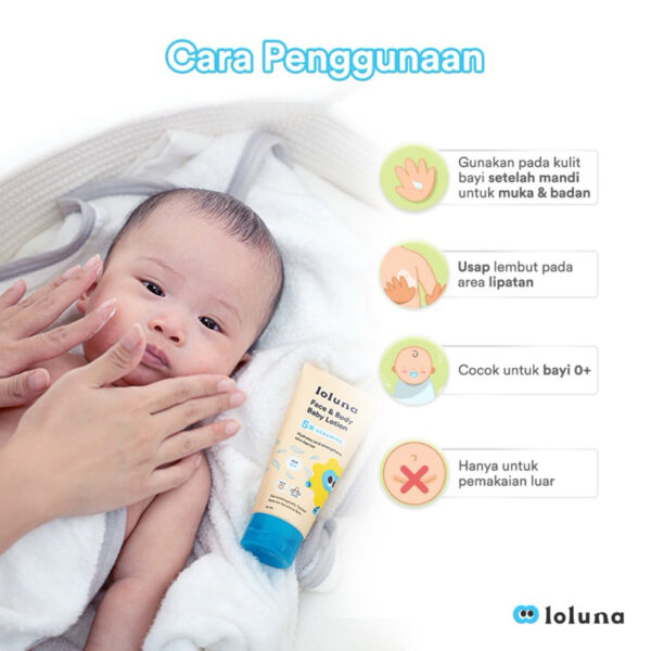 Loluna Head to toe Wash / body Lotion / Hair Lotion / Calming Cream / Cerapair Rash Cream