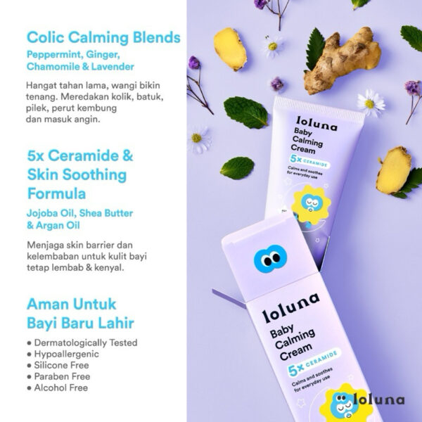 Loluna Head to toe Wash / body Lotion / Hair Lotion / Calming Cream / Cerapair Rash Cream
