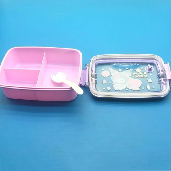 LUNCH BOX SET KOTAK MAKAN SANRIO KUROMI / CINNAMOROL/ MELODY BPA FREE BOX HAMPERS
