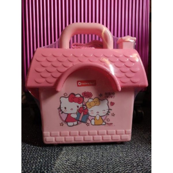 lunch-box-set-tempat-makan-set-hello-kitty-technop-1 lunch box set tempat makan set hello kitty technoplast