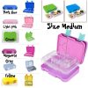 LUNCH BOX TRITAN ALA BPA FREE Ready Stock ala Smiggle Box PP box Snack Box kotak makan kotak bekal