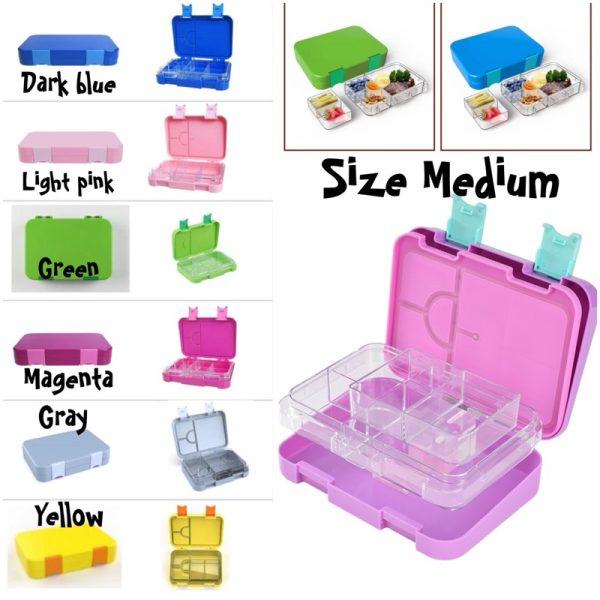 LUNCH BOX TRITAN ALA BPA FREE Ready Stock ala Smiggle Box PP box Snack Box kotak makan kotak bekal