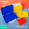 LUNCH BOX TRITAN ALA BPA FREE Ready Stock ala Smiggle box Snack Box kotak makan kotak bekal anak