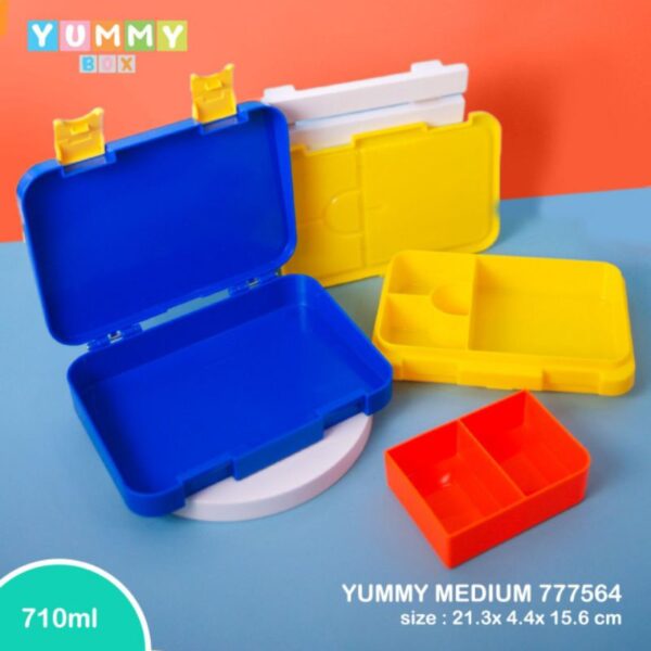 LUNCH BOX TRITAN ALA BPA FREE Ready Stock ala Smiggle box Snack Box kotak makan kotak bekal anak