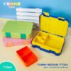 LUNCH BOX TRITAN ALA BPA FREE Ready Stock ala Smiggle box Snack Box kotak makan kotak bekal anak