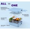 LUNCH BOX TRITAN ALA BPA FREE Ready Stock ala Smiggle Box PP box Snack Box kotak makan kotak bekal