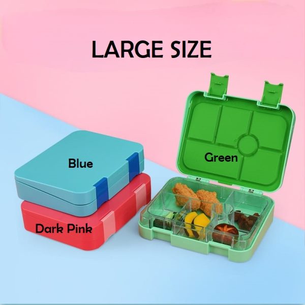LUNCH BOX TRITAN ALA BPA FREE Ready Stock ala Smiggle Box PP box Snack Box kotak makan kotak bekal